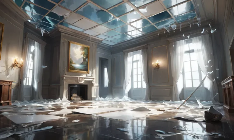 Leaking Ceiling Dream Meaning: Unveiling the Hidden Interpretations