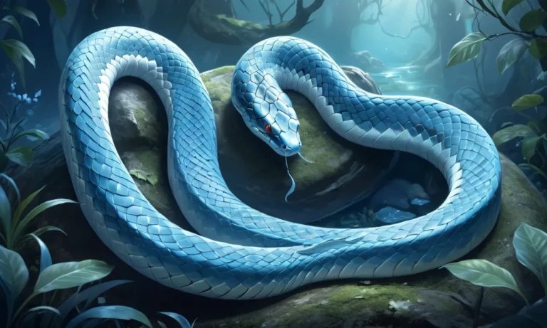 Light Blue Snake Dream Meaning