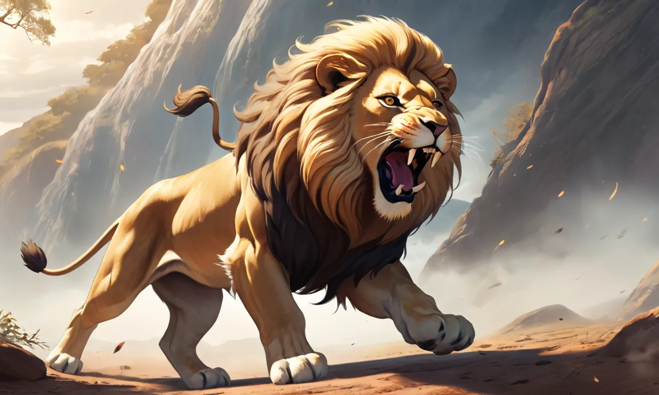 Lion Attacking Dream Meaning 1 lion attacking dream meaning