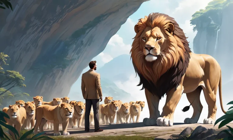 Lion Turning to Man Dream Meaning