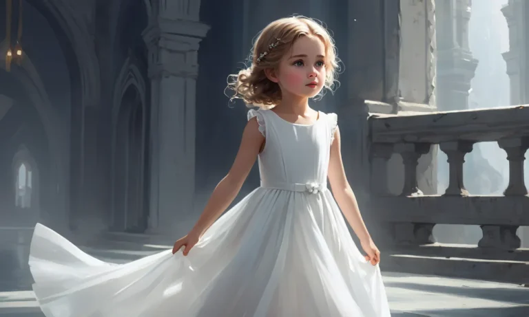 Little Girl In A White Dress Dream Meaning