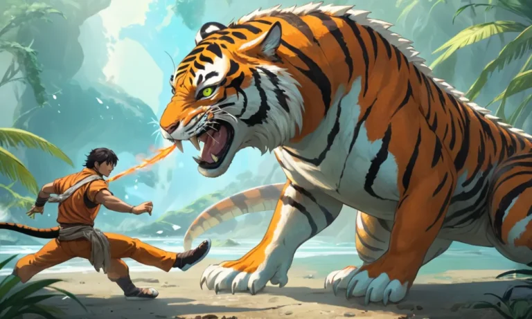 Lizard Attacking Tiger Dream Meaning