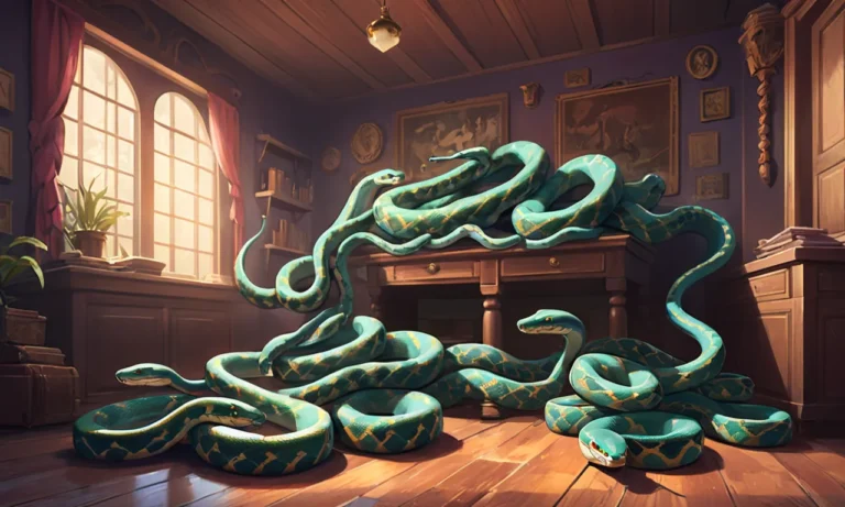 Lots of Snakes in the House Dream Meaning