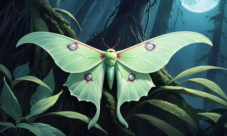 Luna Moth: The Mysterious and Majestic Butterfly