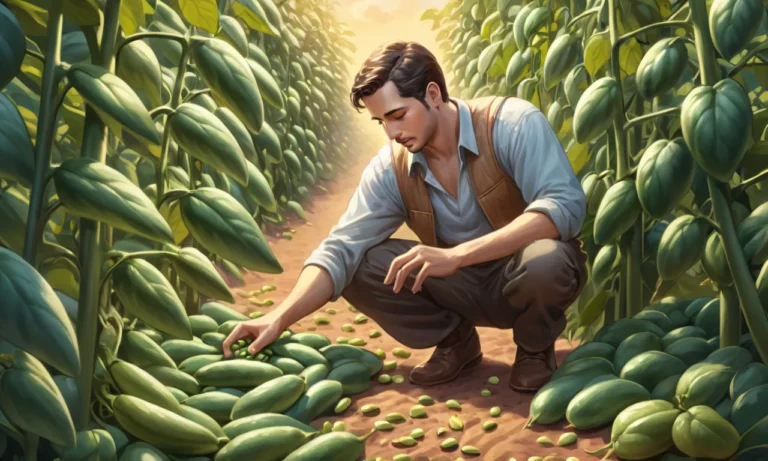 Man Picking Beans Dream Meaning