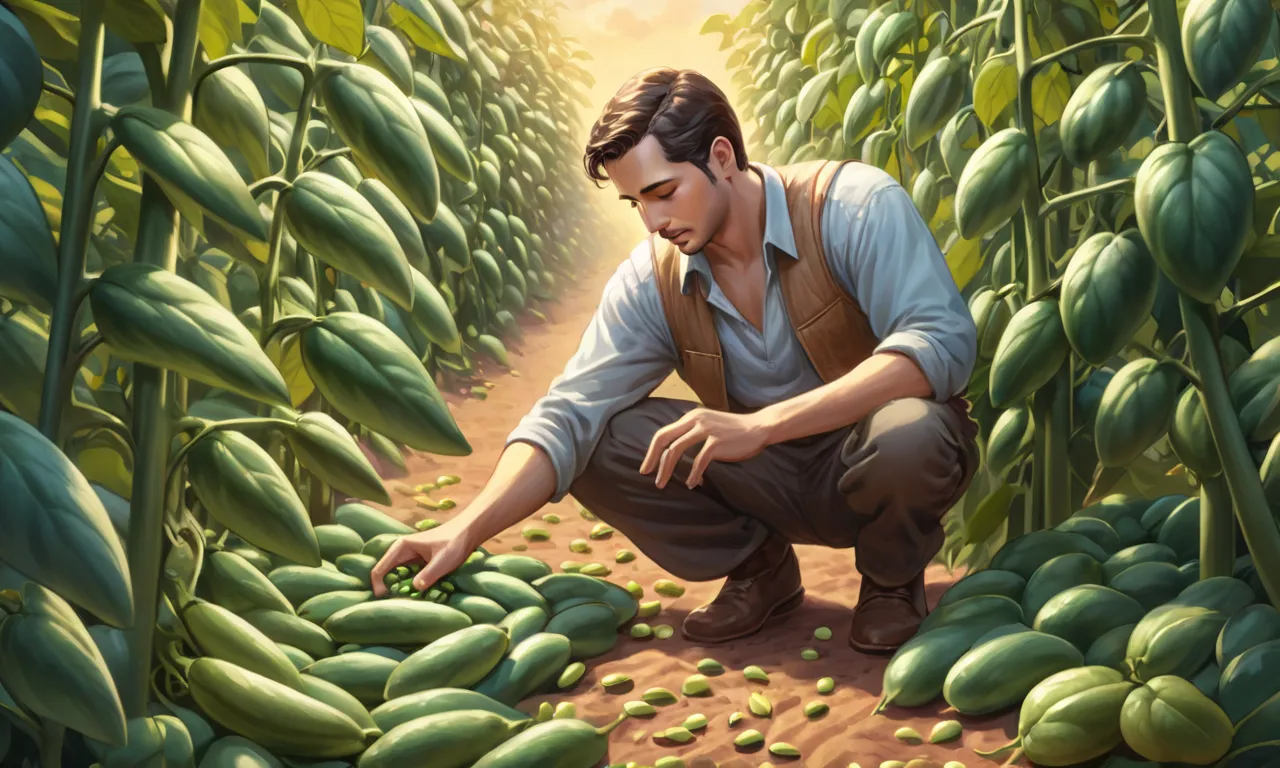 Man Picking Beans Dream Meaning 1 man picking beans dream meaning