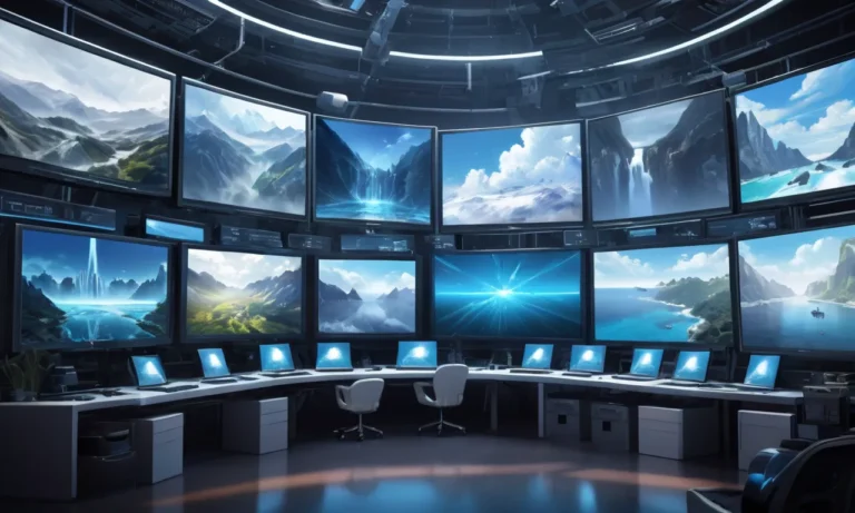 Many Computer and TV Screens Dream Meaning