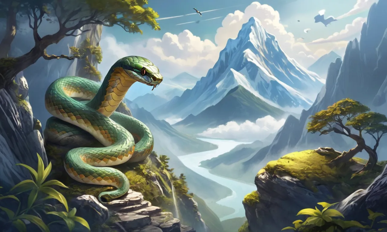 mountain snake dream meaning