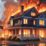 neighbor s house is on fire dream meaning