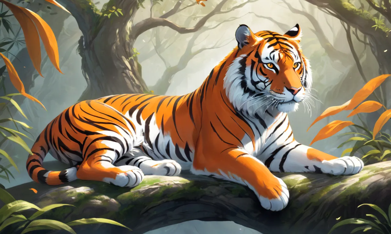Orange and White Tiger Dream Meaning 1 orange and white tiger dream meaning