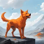 orange dog tried to bite but didn t dream meaning