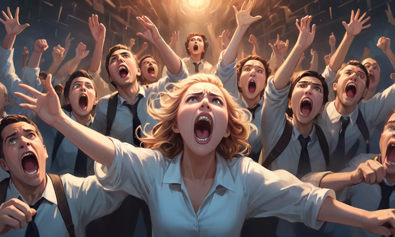 People Screaming at You Dream Meaning 1 people screaming at you dream meaning