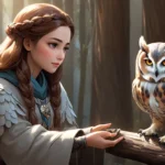 petting an owl dream meaning