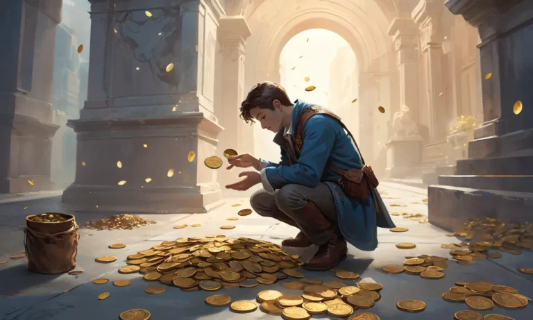 Picking Up Coins Dream Meaning