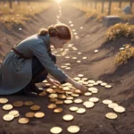 picking up coins from the ground dream meaning