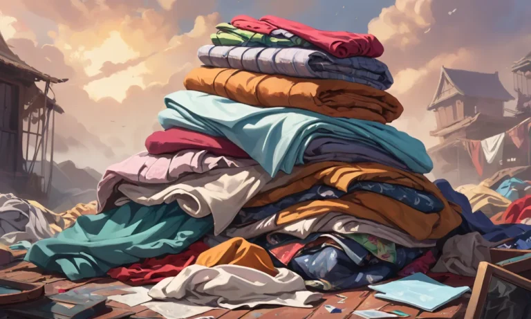 Pile of Clothes Dream Meaning