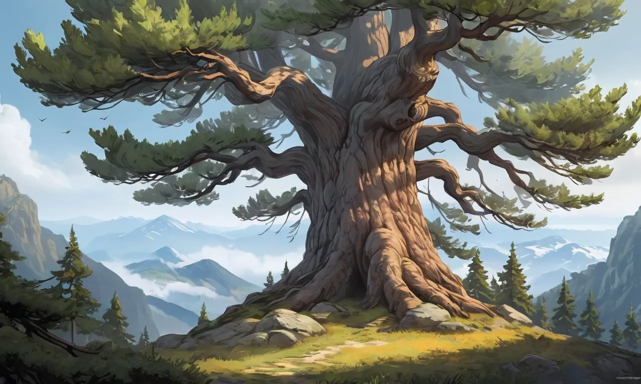 Pine Tree: A Symbol of Strength and Serenity 1 pine tree