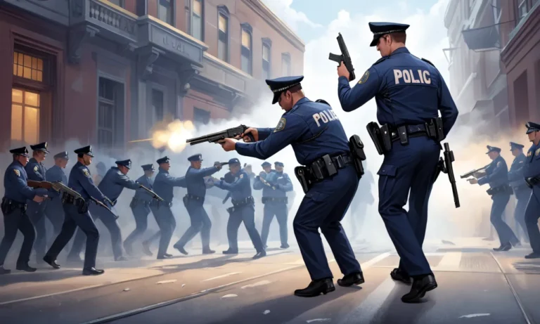 Police Pulling Out a Gun Dream Meaning