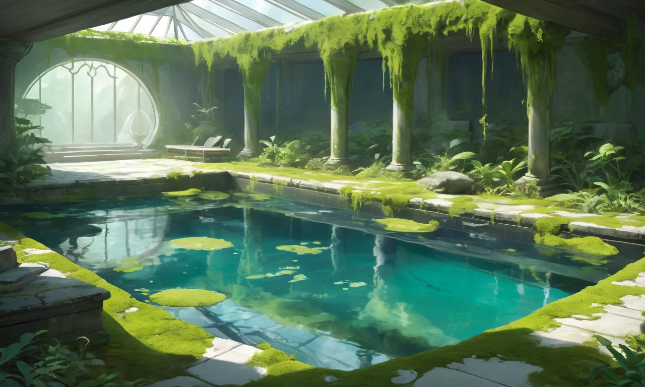Pool Covered In Moss And Algae Dream Meaning 1 pool covered in moss and algae dream meaning