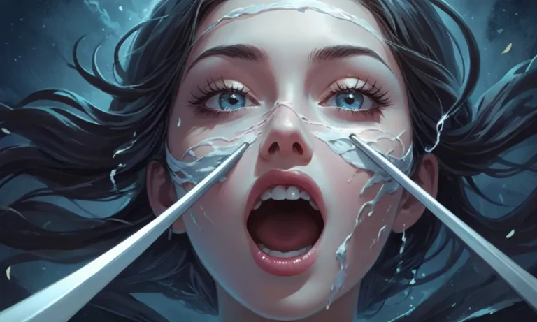 Pulling Things Out of Your Face Dream Meaning