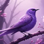 purple bird dream meaning