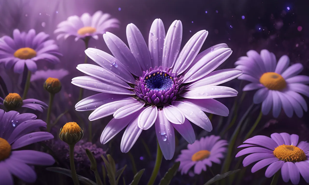 Purple Daisy Dream Meaning 1 purple daisy dream meaning