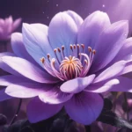 purple flower dream meaning