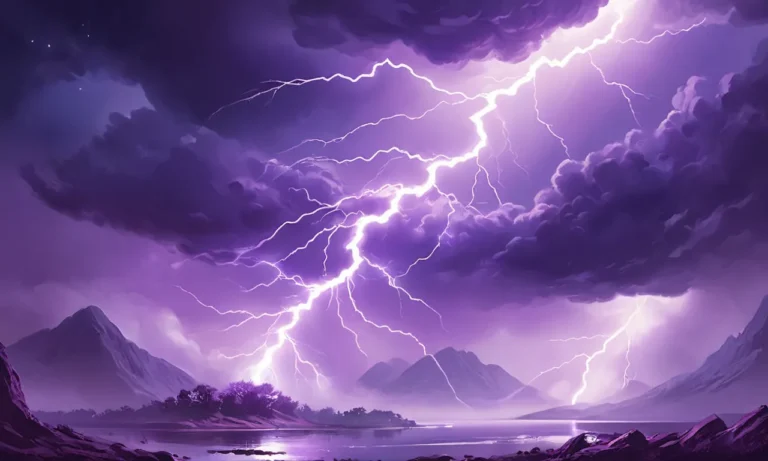 Purple Lightning Dream Meaning