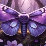 purple moth dream meaning