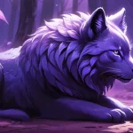 purple spirit animal dream meaning