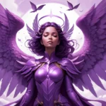 purple woman with wings dream meaning