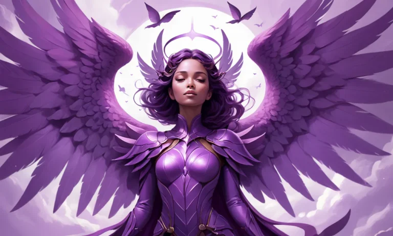 Purple Woman With Wings Dream Meaning