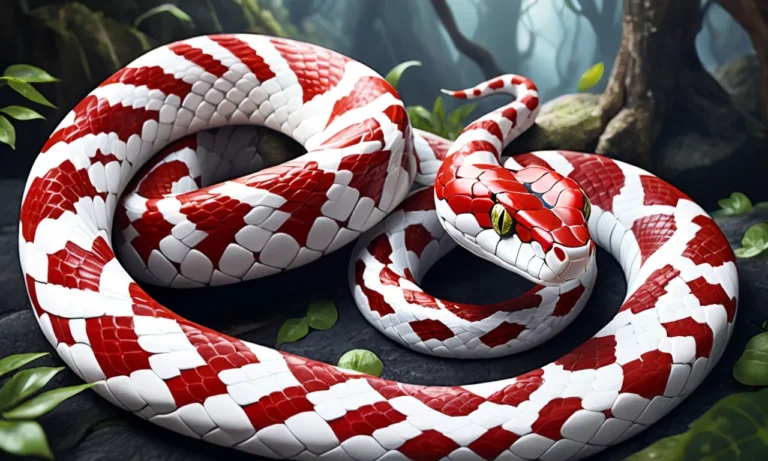 Red and White Snake Dream Meaning: A Comprehensive Guide