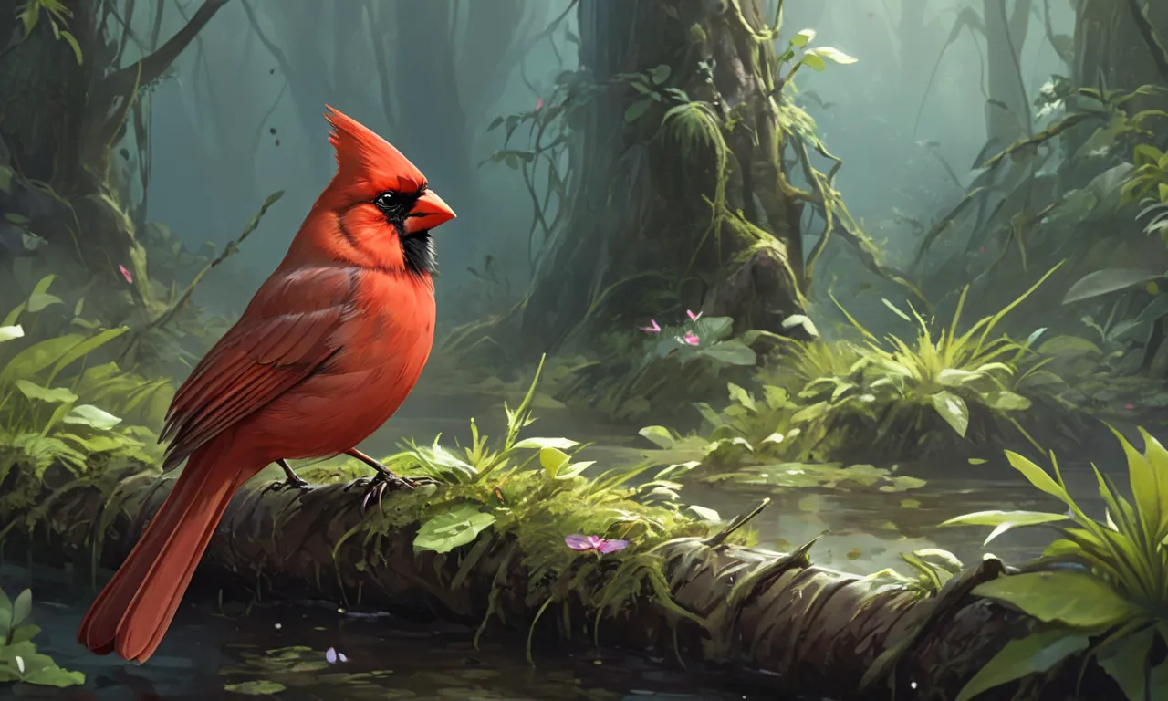 red cardinal poop dream meaning