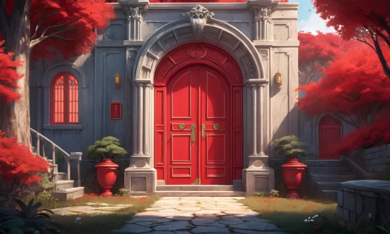 Red Door Dream Meaning: Unlocking the Secrets Behind This Powerful Symbol