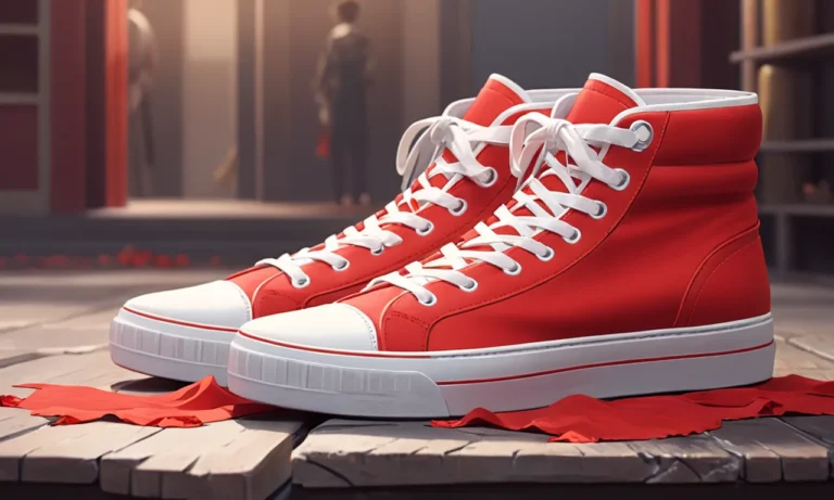 Red High Top Shoes Dream Meaning