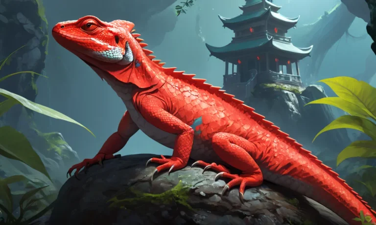 Red Lizard Dream Meaning