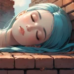 resting head on bricks dream meaning