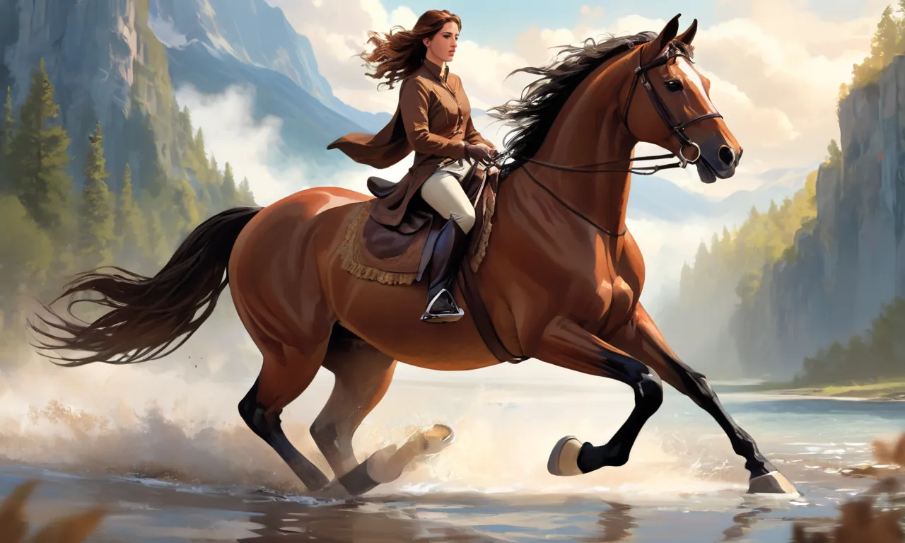 Riding a Brown Horse: What Does It Mean in Your Dream? 1 riding a brown horse dream meaning