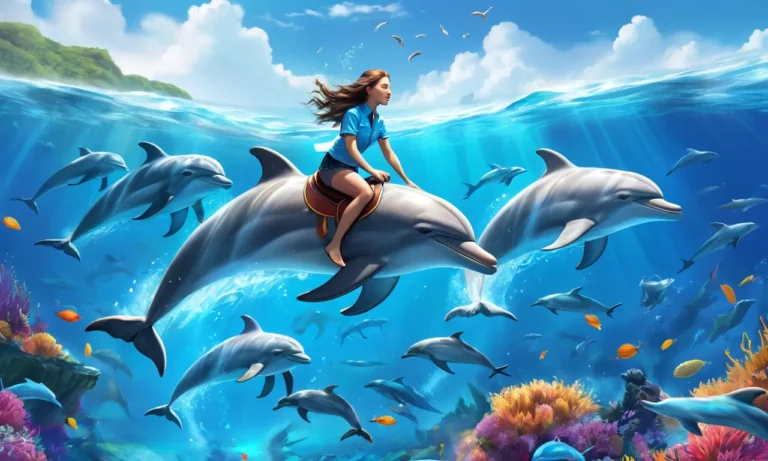 Riding on Dolphins Dream Meaning