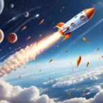 rocket like objects falling from the sky dream meaning