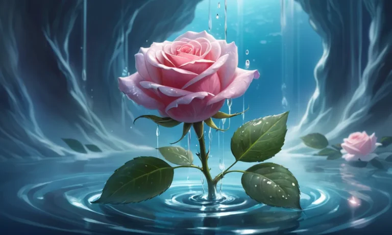 Rose Filled With Water Dream Meaning