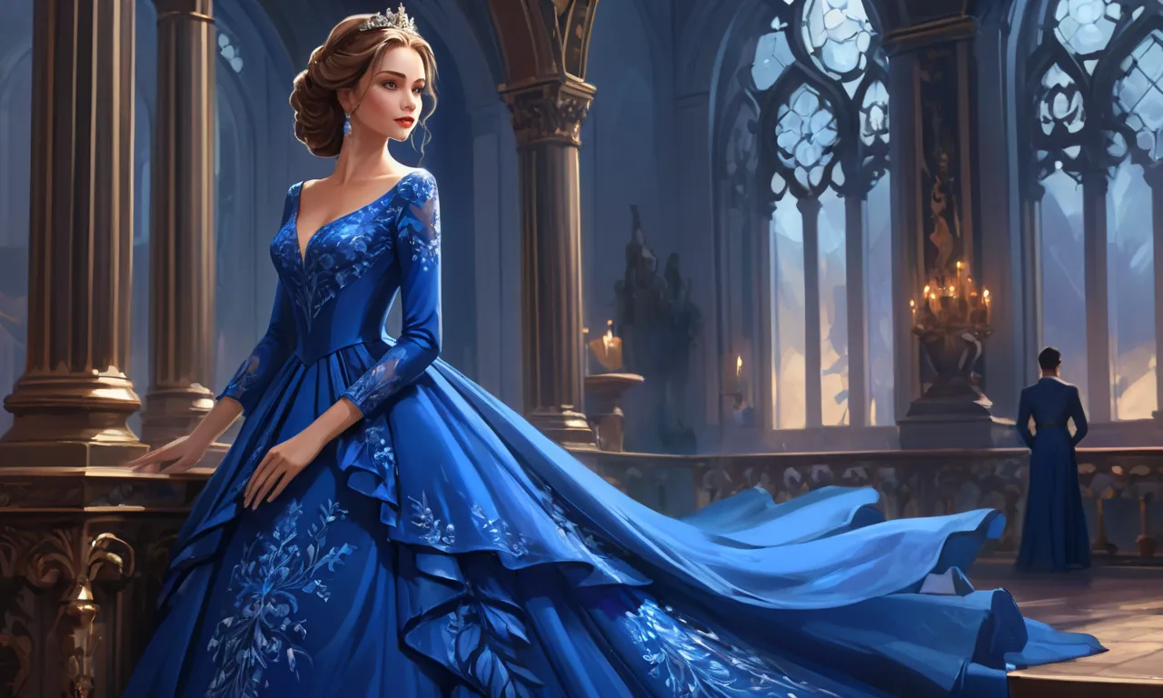 Royal Blue Dress Dream Meanin 1 royal blue dress dream meaning