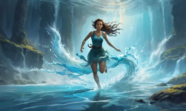 Running Through Water Dream Meaning