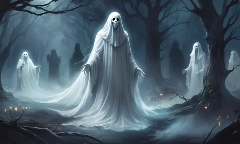 Seeing Ghost Around You Dream Meaning