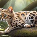 small spotted wild cat dream meaning