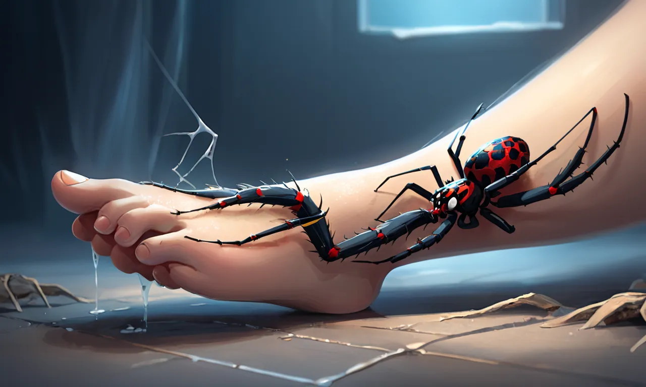 Spider Bite On The Foot Dream Meaning 1 spider bite on the foot dream meaning