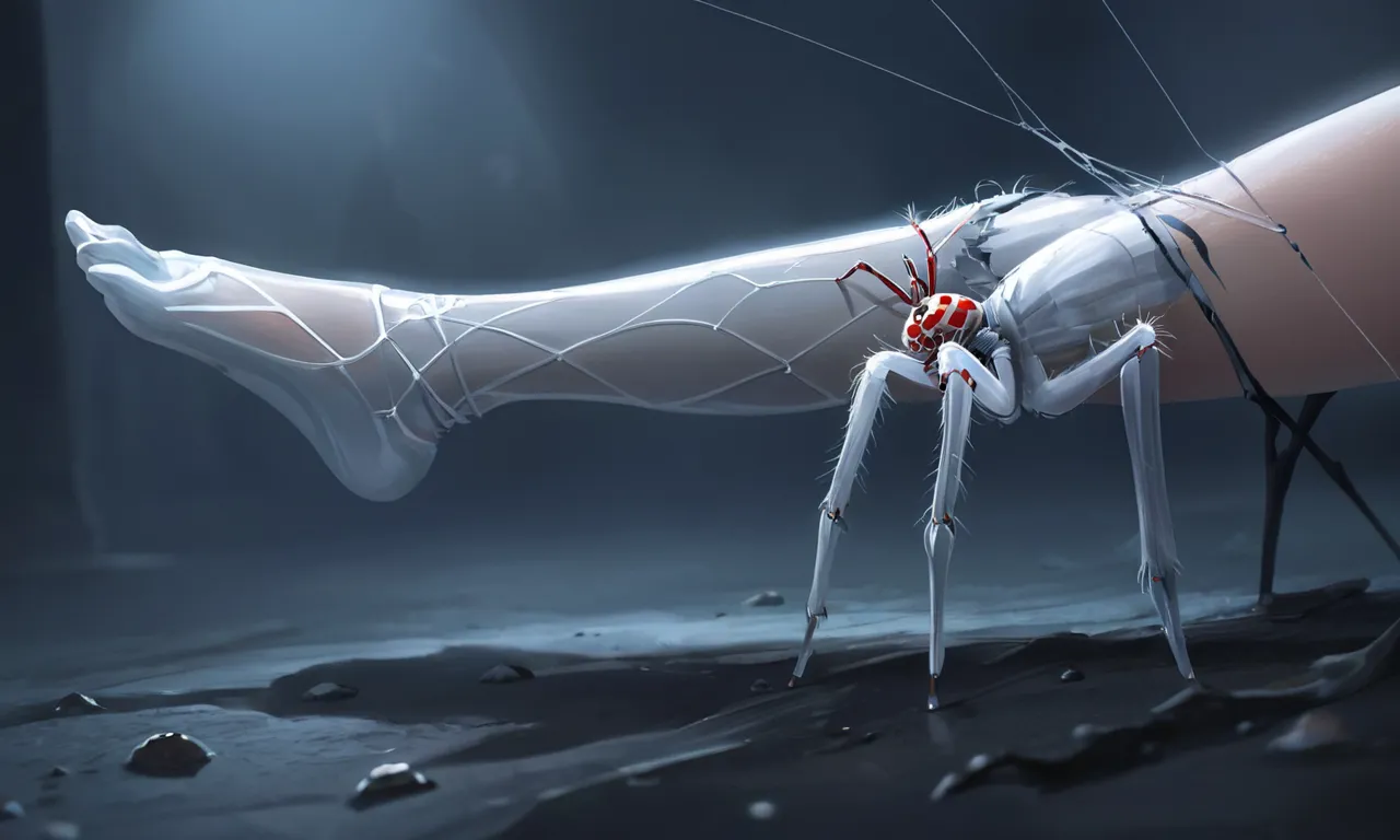 Spider Bite On The Leg Dream Meaning 1 spider bite on the leg dream meaning