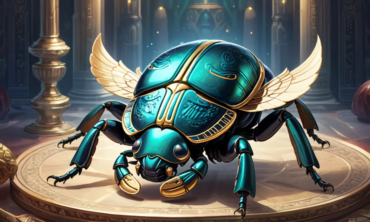 spiritual meaning of scarab beetle