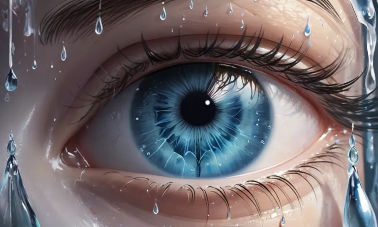 Spiritual Meaning Of Tears From Right Eye